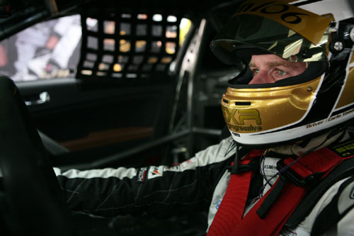 Carlo van Dam: "Pal voor me sloeg een Toyota op laatste moment af naar de pits"